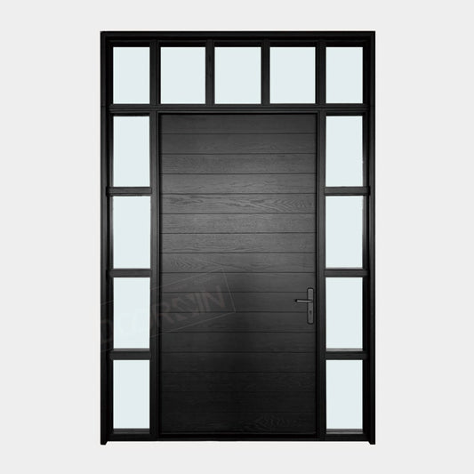 Metal Entry Pivot Door