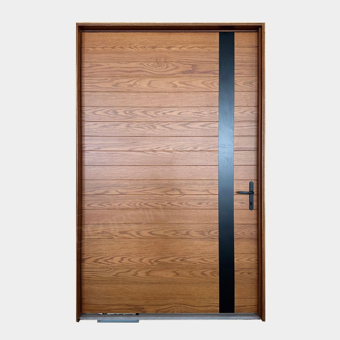 Wood Entry Pivot Door
