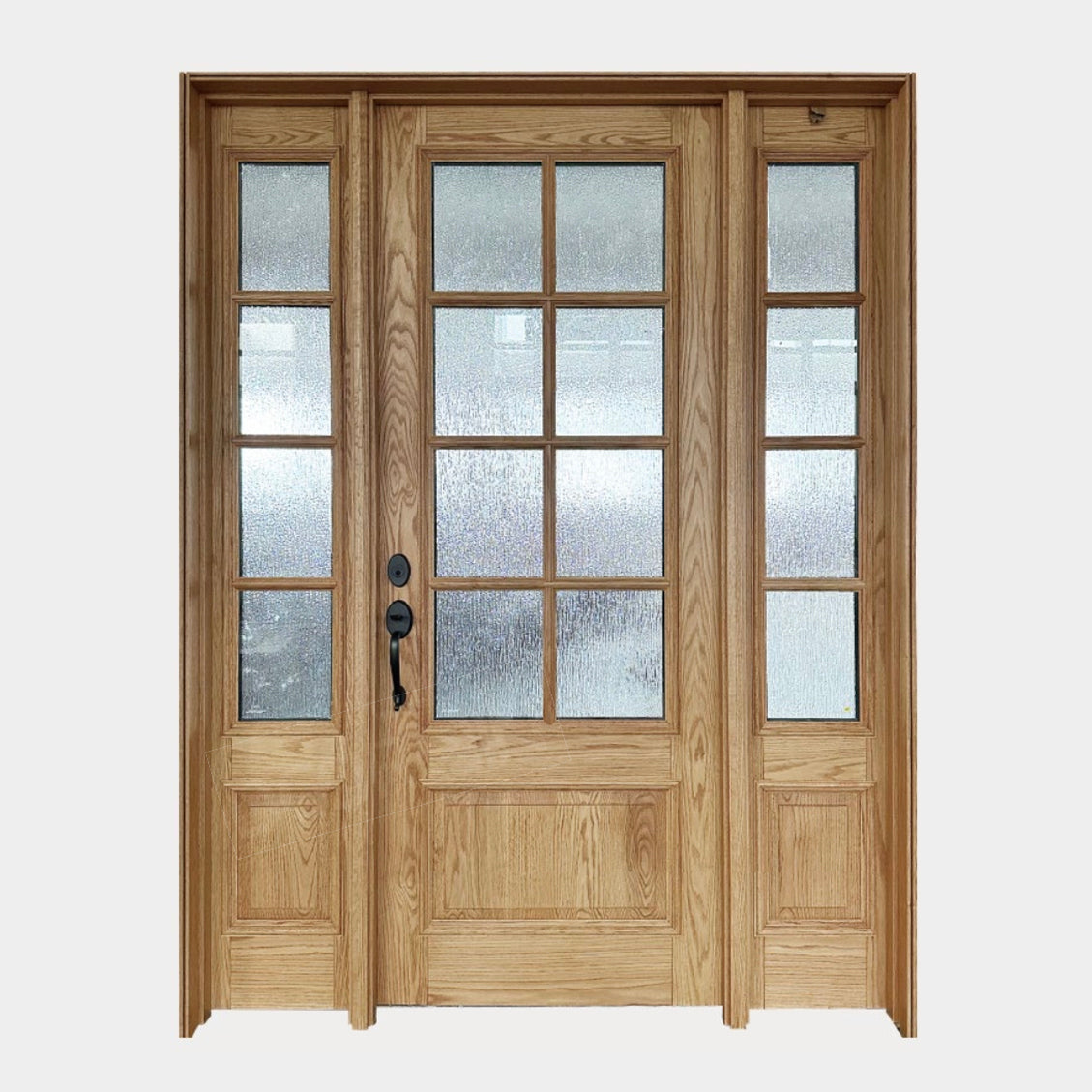 Wood Entry Pivot Door